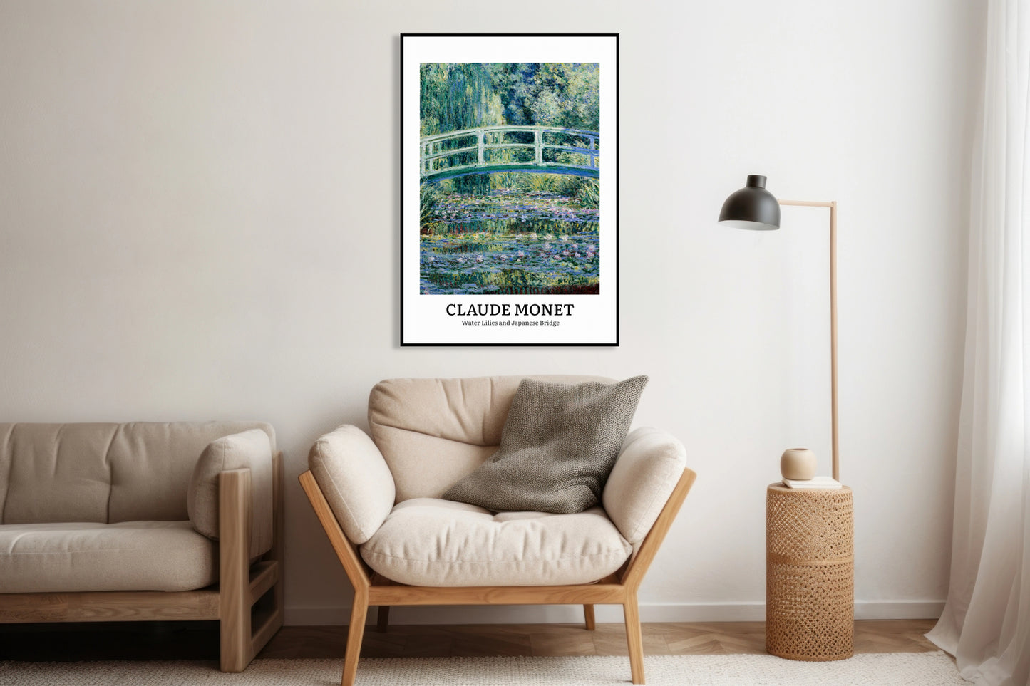 Obraz  Design Water Lillies, Monet Vintage do Salonu