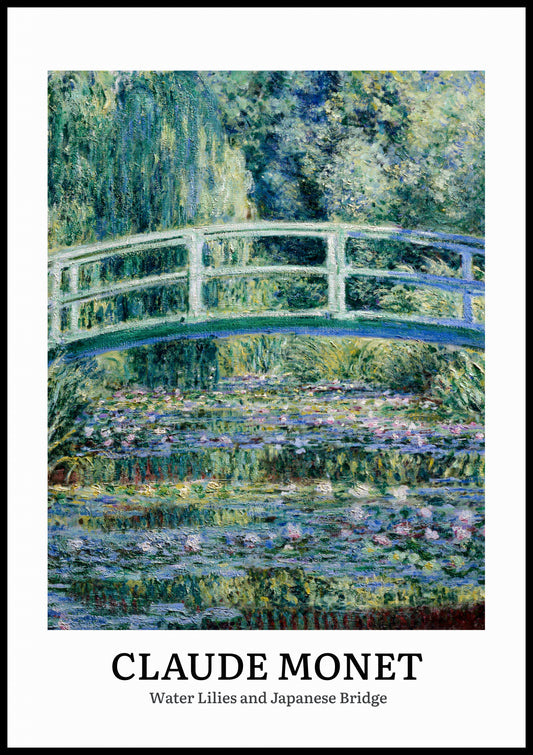 Plakat  Design Water Lillies, Monet Vintage do Salonu