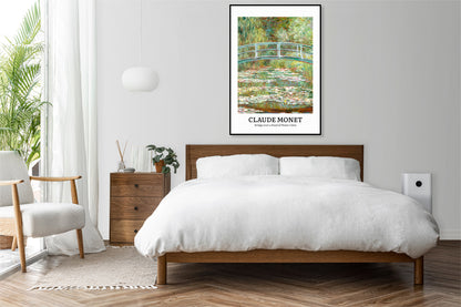 Plakat  Design Bridge Over a Pond, Monet Vintage do Salonu