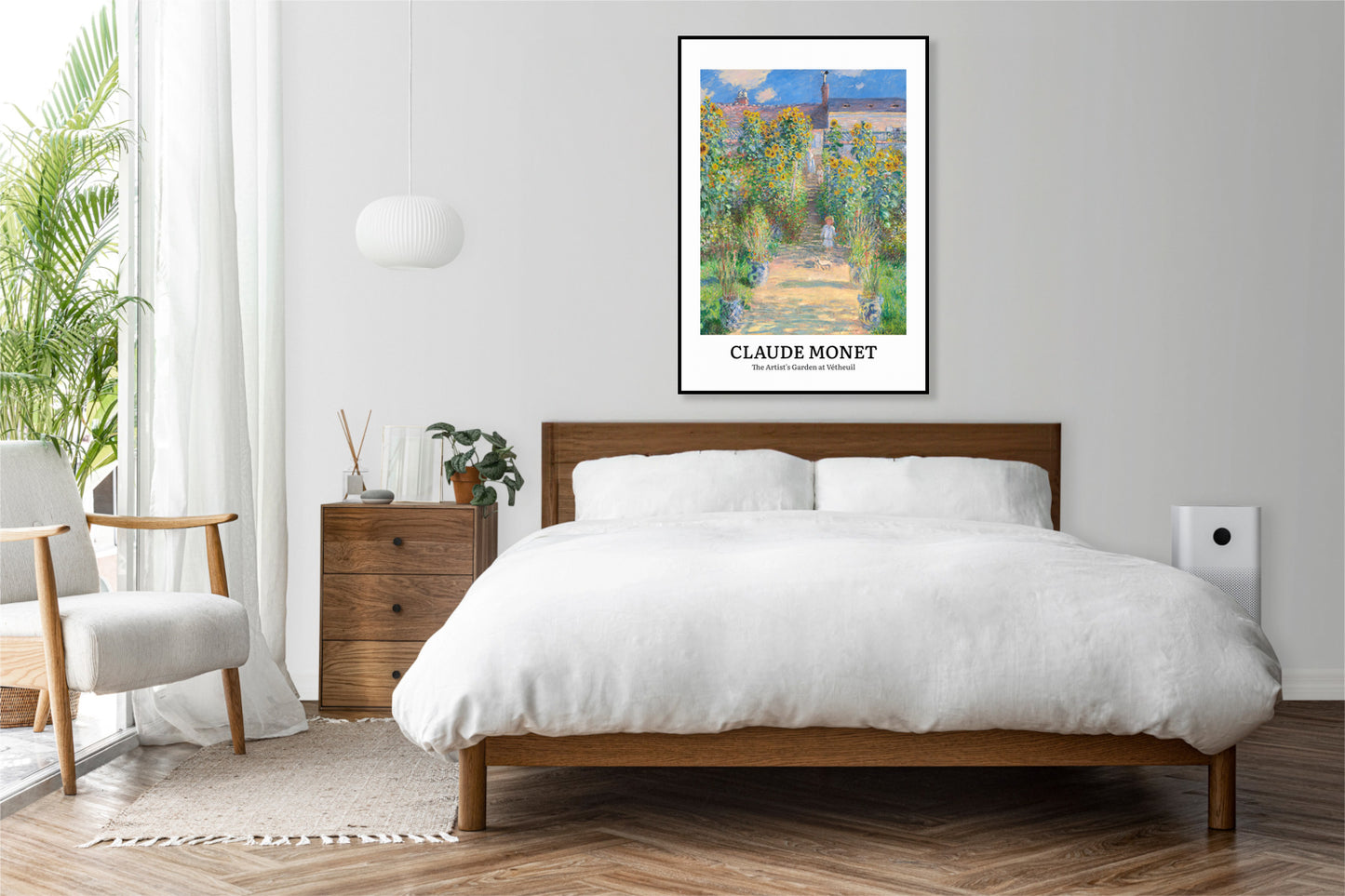 Obraz  Design Artist Garden, Monet Vintage do Salonu