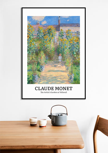 Obraz  Design Artist Garden, Monet Vintage do Salonu