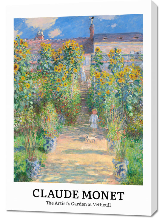 Obraz  Design Artist Garden, Monet Vintage do Salonu