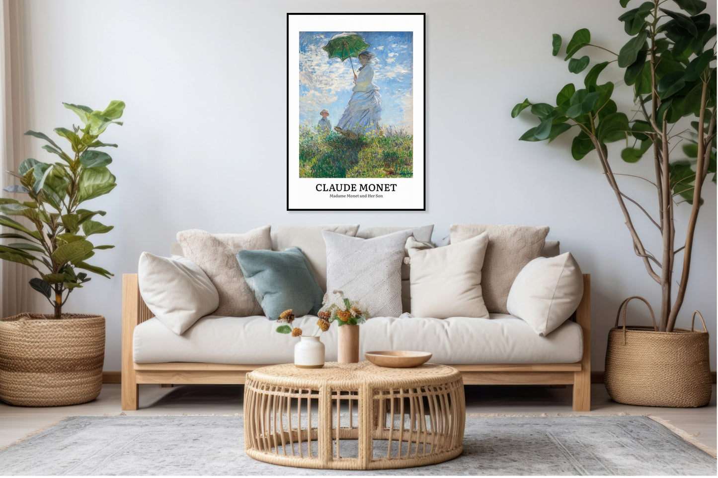 Obraz  Design Madame Monet, Monet Vintage do Salonu