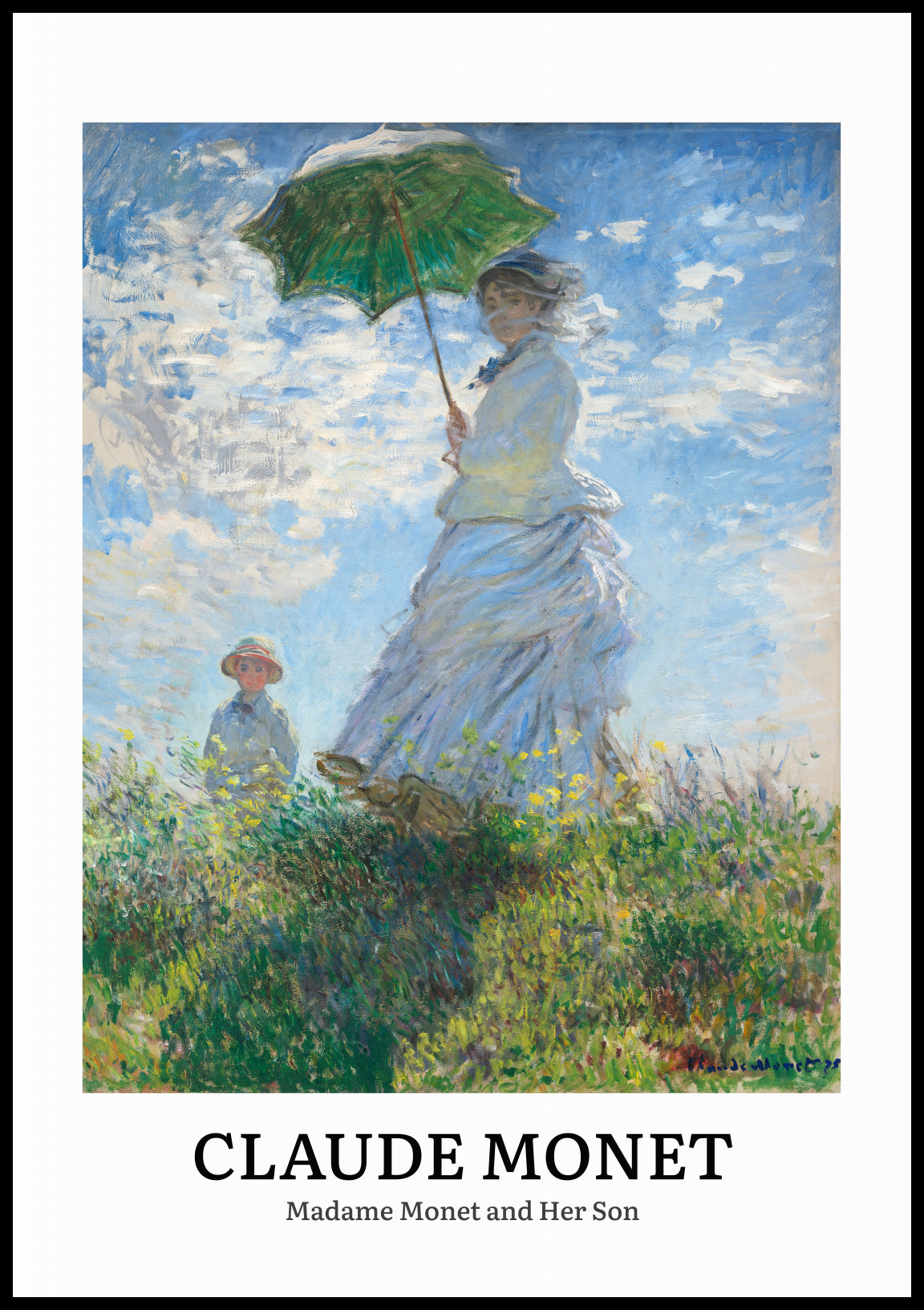 Plakat  Design Madame Monet, Monet Vintage do Salonu