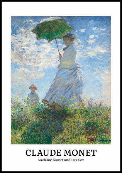 Plakat  Design Madame Monet, Monet Vintage do Salonu