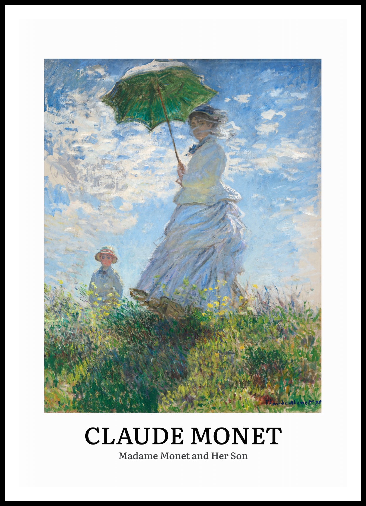 Plakat  Design Madame Monet, Monet Vintage do Salonu