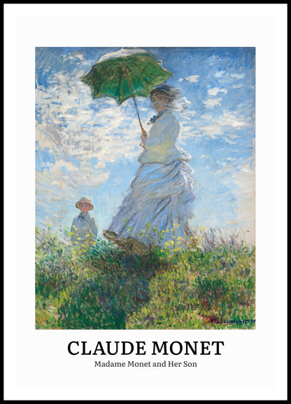 Plakat  Design Madame Monet, Monet Vintage do Salonu