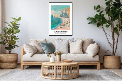 Obraz  Design The Beach, Monet Vintage do Salonu