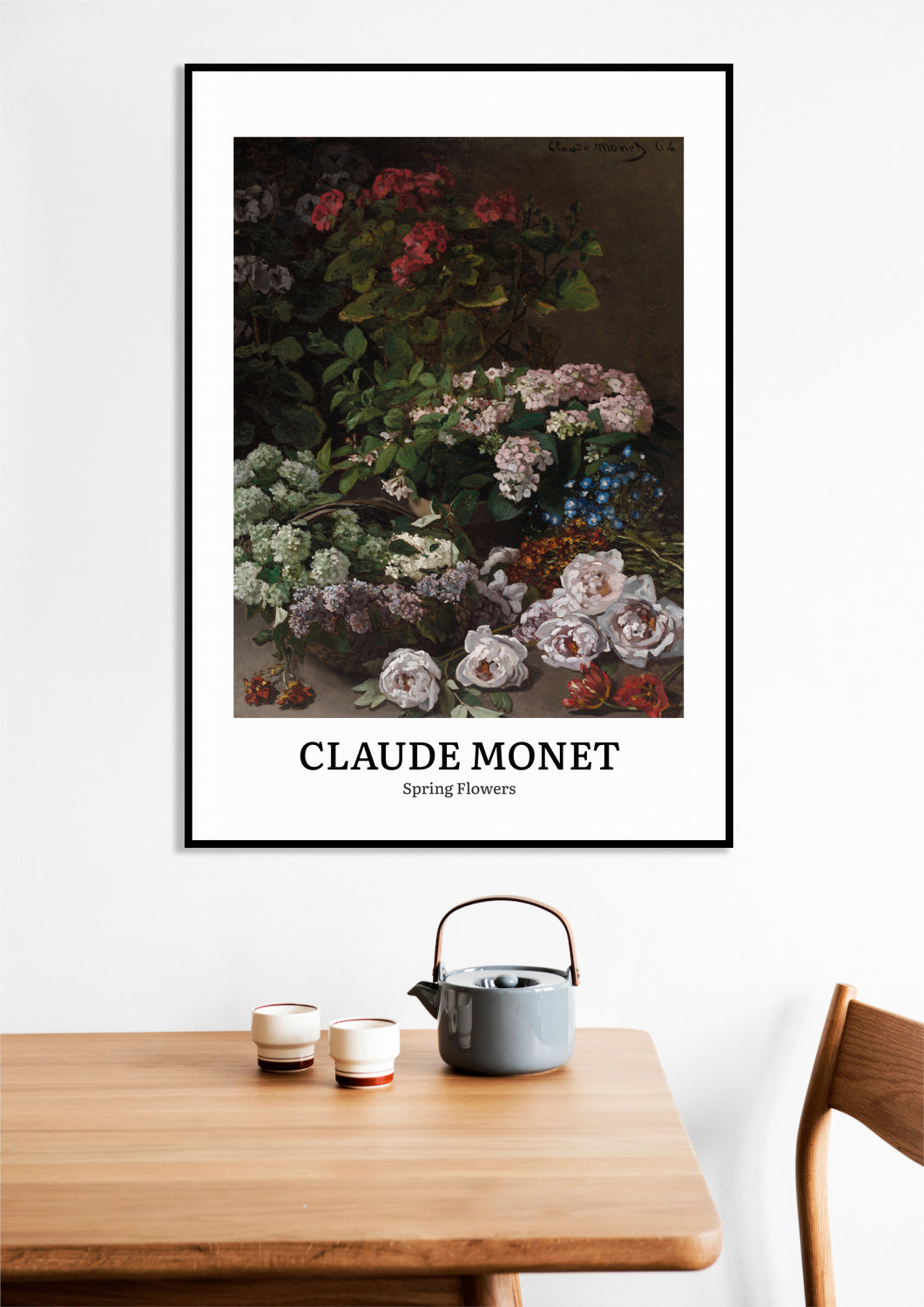 Obraz  Design Spring Flowers, Monet Vintage do Salonu