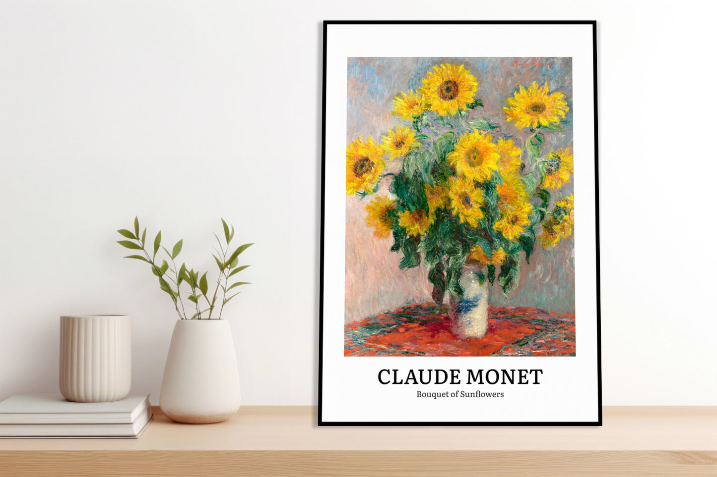 Obraz  Design Sunflowers, Monet Vintage do Salonu