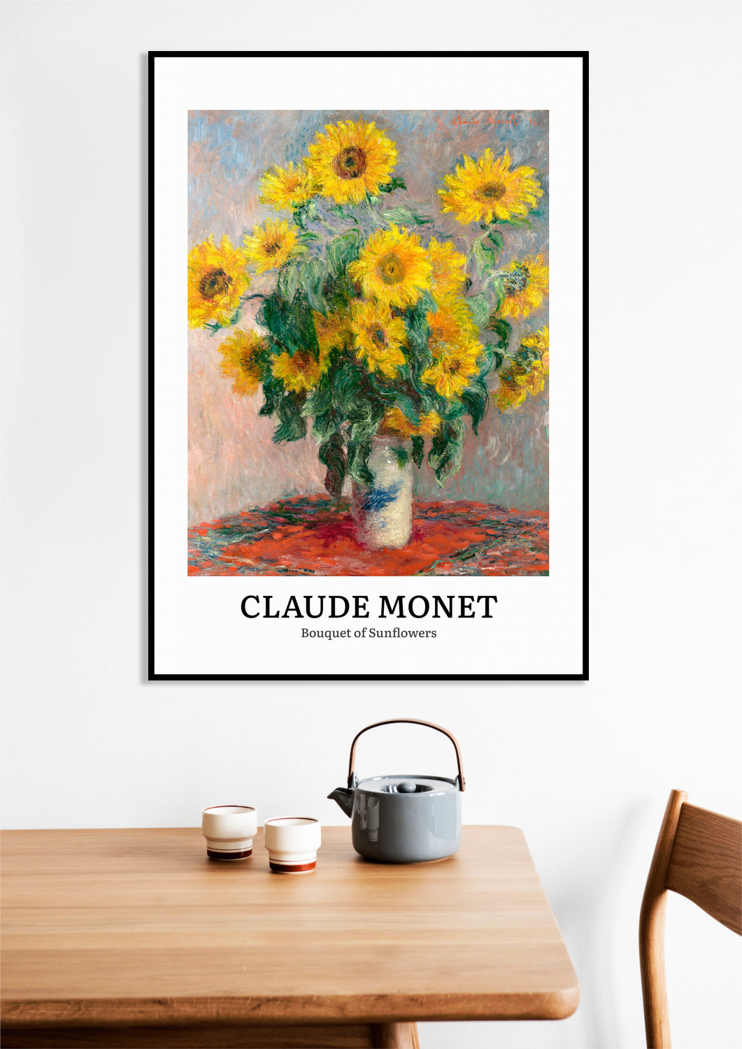 Obraz  Design Sunflowers, Monet Vintage do Salonu