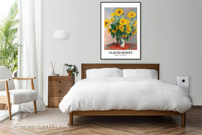 Plakat  Design Sunflowers, Monet Vintage do Salonu
