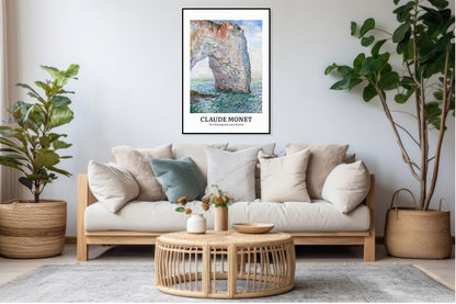 Obraz  Design The Manneporte, Monet Vintage do Salonu