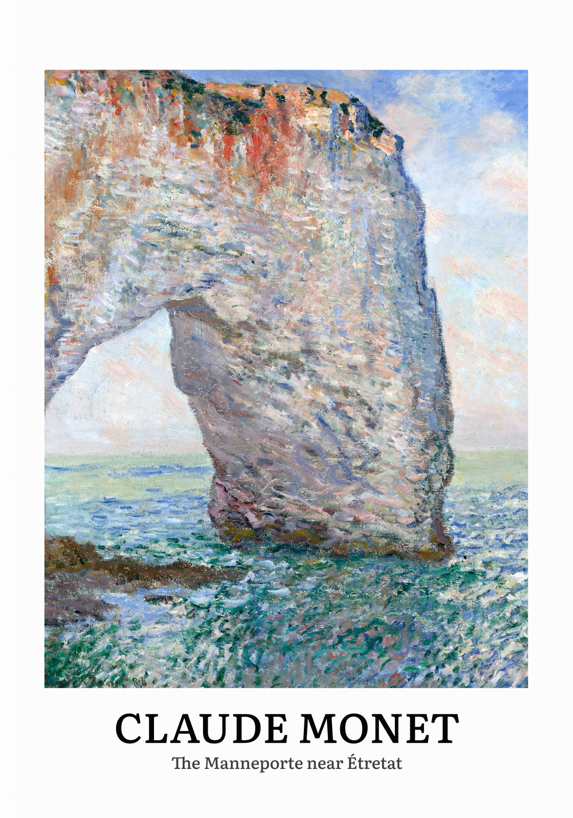 Plakat  Design The Manneporte, Monet Vintage do Salonu