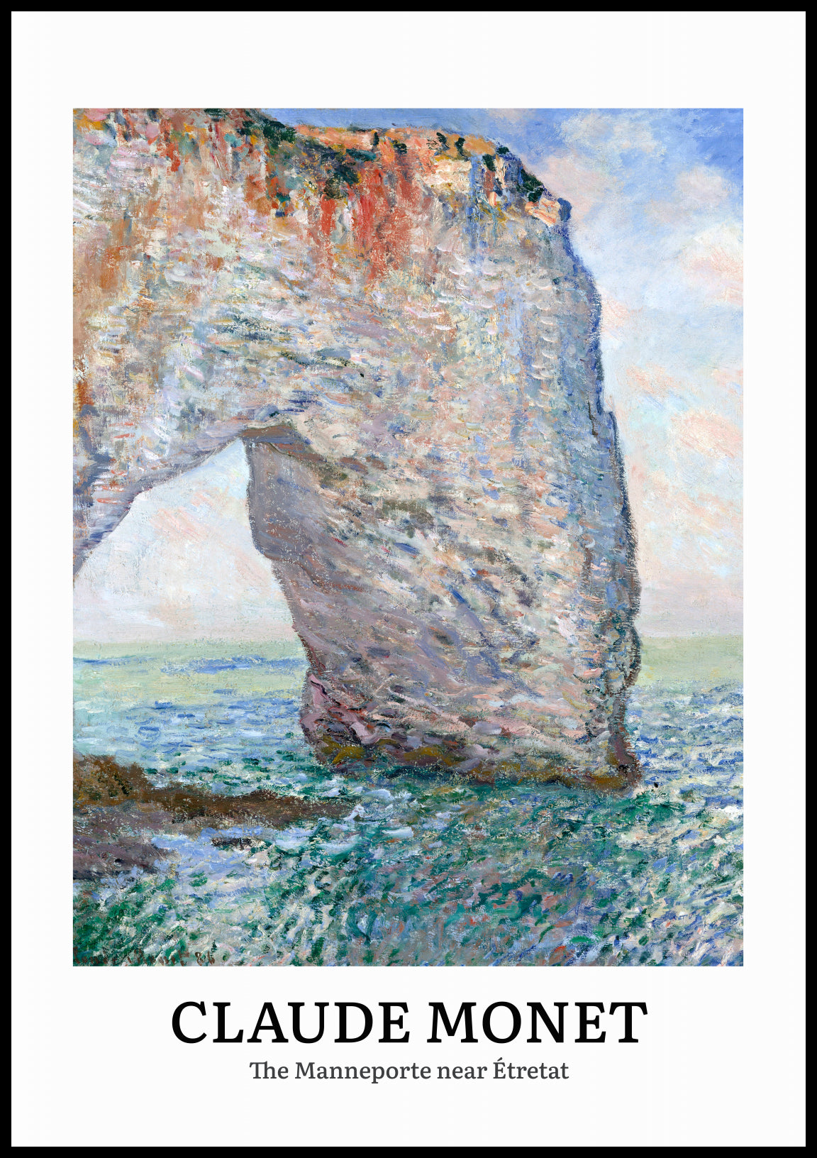Plakat  Design The Manneporte, Monet Vintage do Salonu