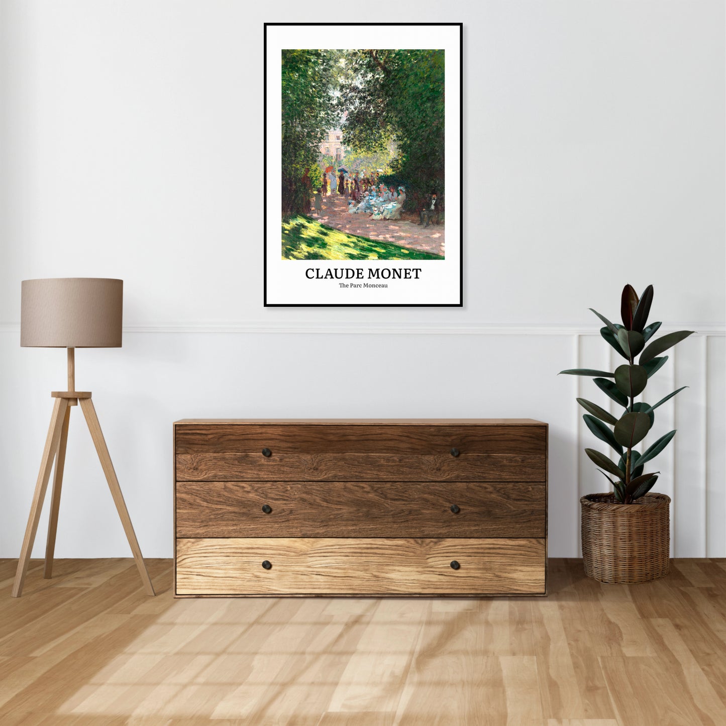 Obraz  Design The Parc Monceau, Monet Vintage do Salonu