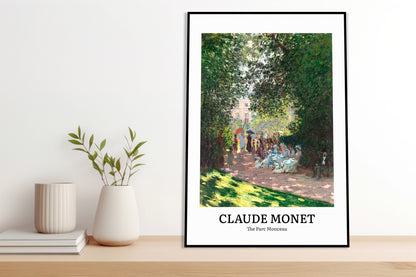Obraz  Design The Parc Monceau, Monet Vintage do Salonu