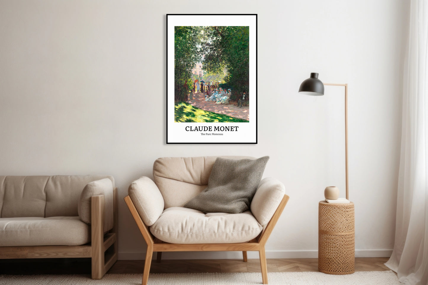 Obraz  Design The Parc Monceau, Monet Vintage do Salonu