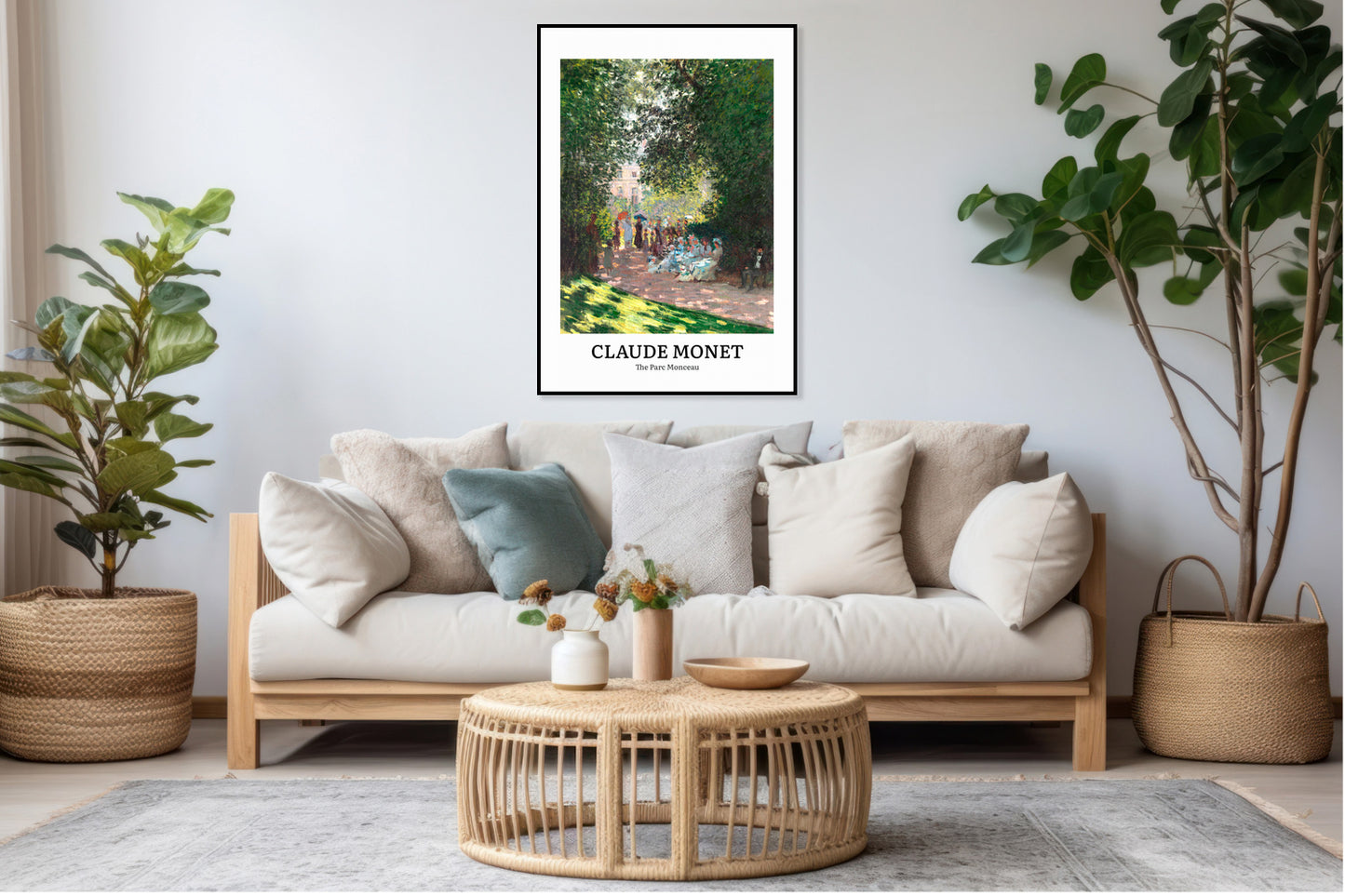 Obraz  Design The Parc Monceau, Monet Vintage do Salonu