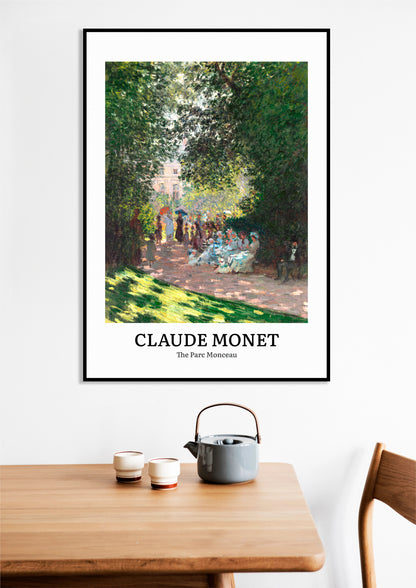 Obraz  Design The Parc Monceau, Monet Vintage do Salonu