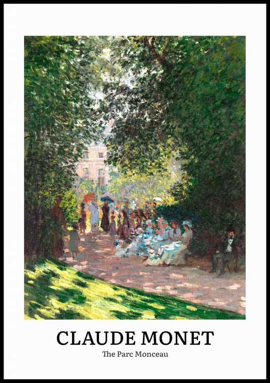 Plakat  Design The Parc Monceau, Monet Vintage do Salonu