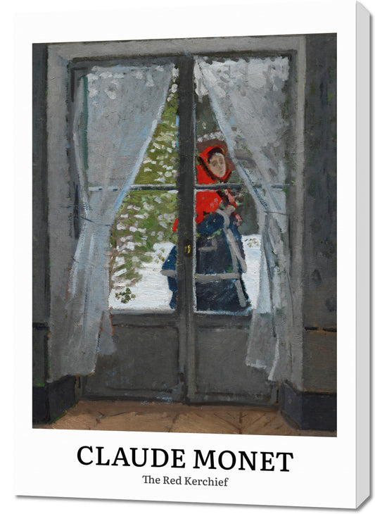 Obraz  Design The Red Kerchief, Monet Vintage do Salonu