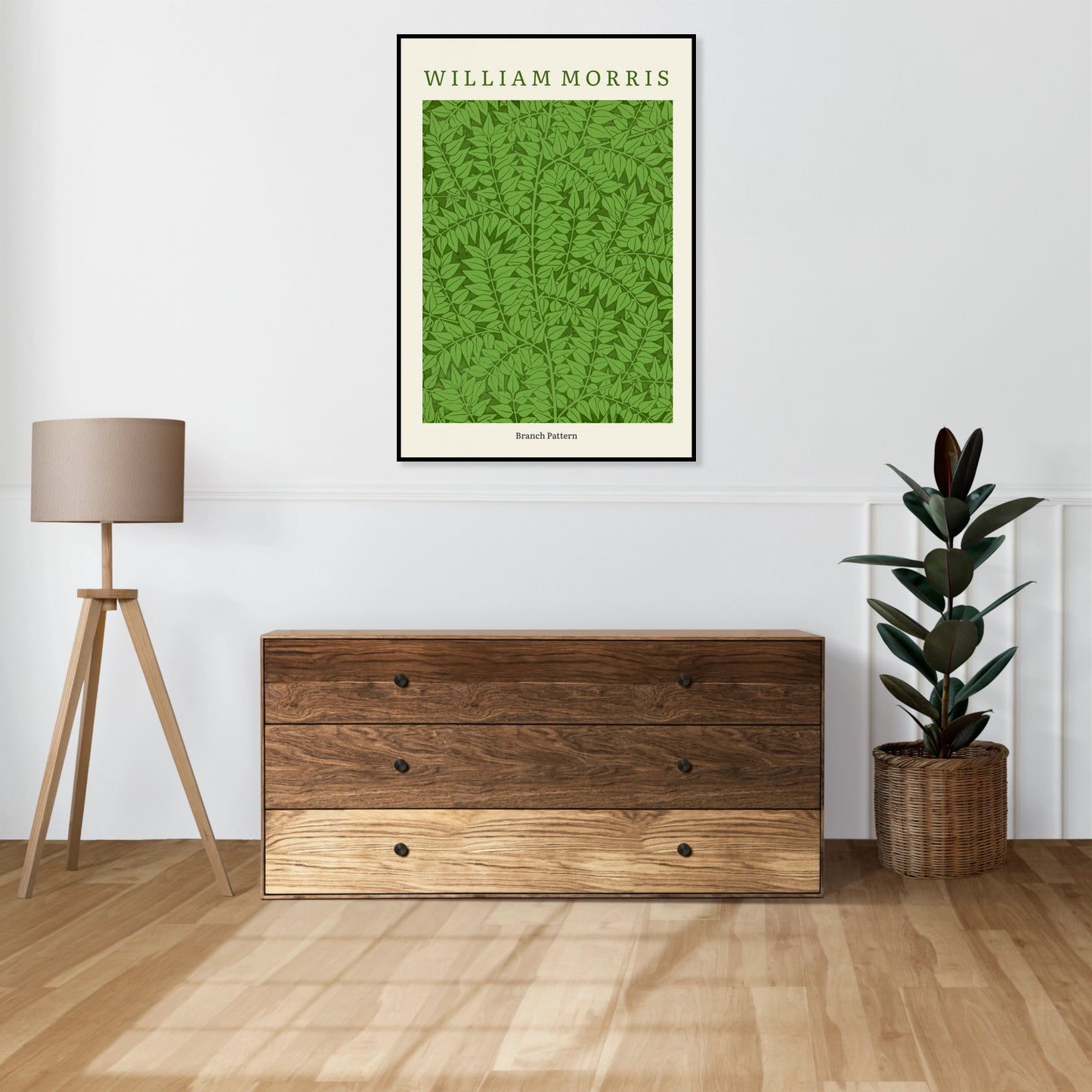 Obraz  Design Branch Pattern 2, Morris Vintage do Salonu