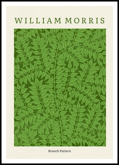 Plakat  Design Branch Pattern 2, Morris Vintage do Salonu