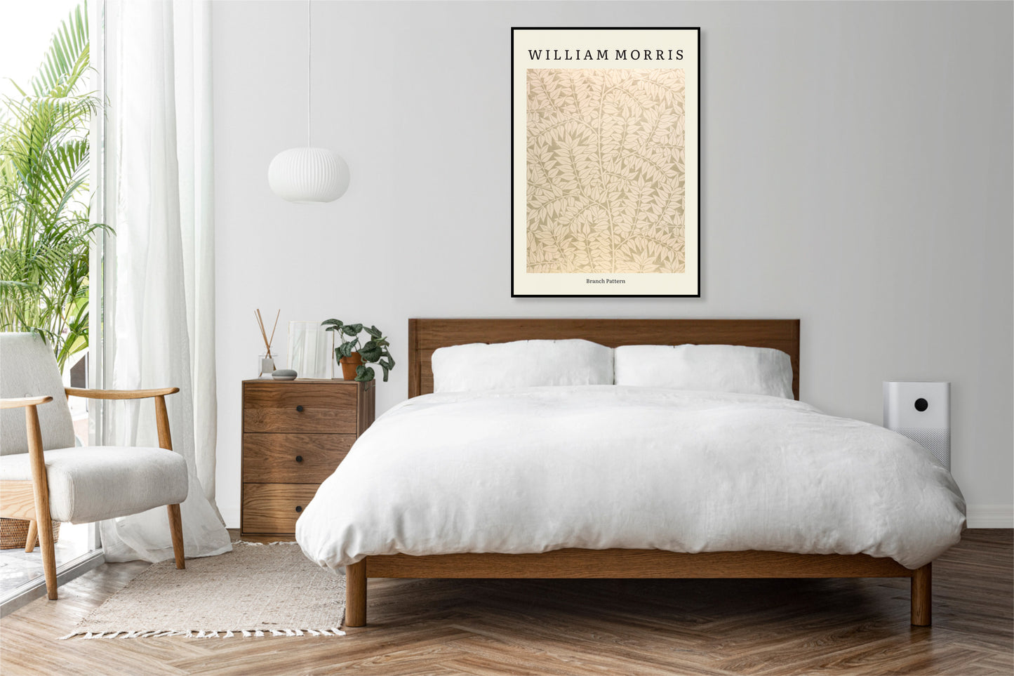 Obraz  Design Branch Pattern, Morris Vintage do Salonu