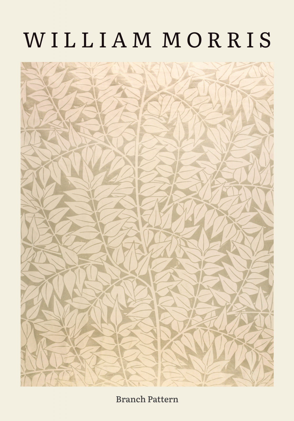 Plakat  Design Branch Pattern, Morris Vintage do Salonu