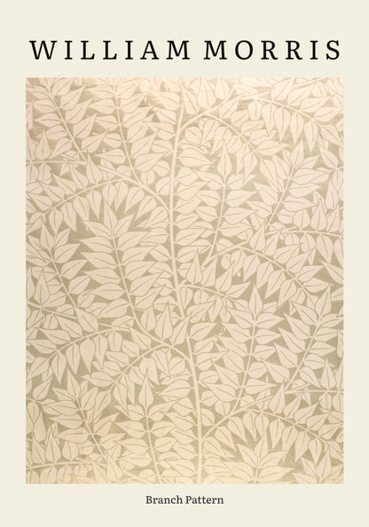 Plakat  Design Branch Pattern, Morris Vintage do Salonu