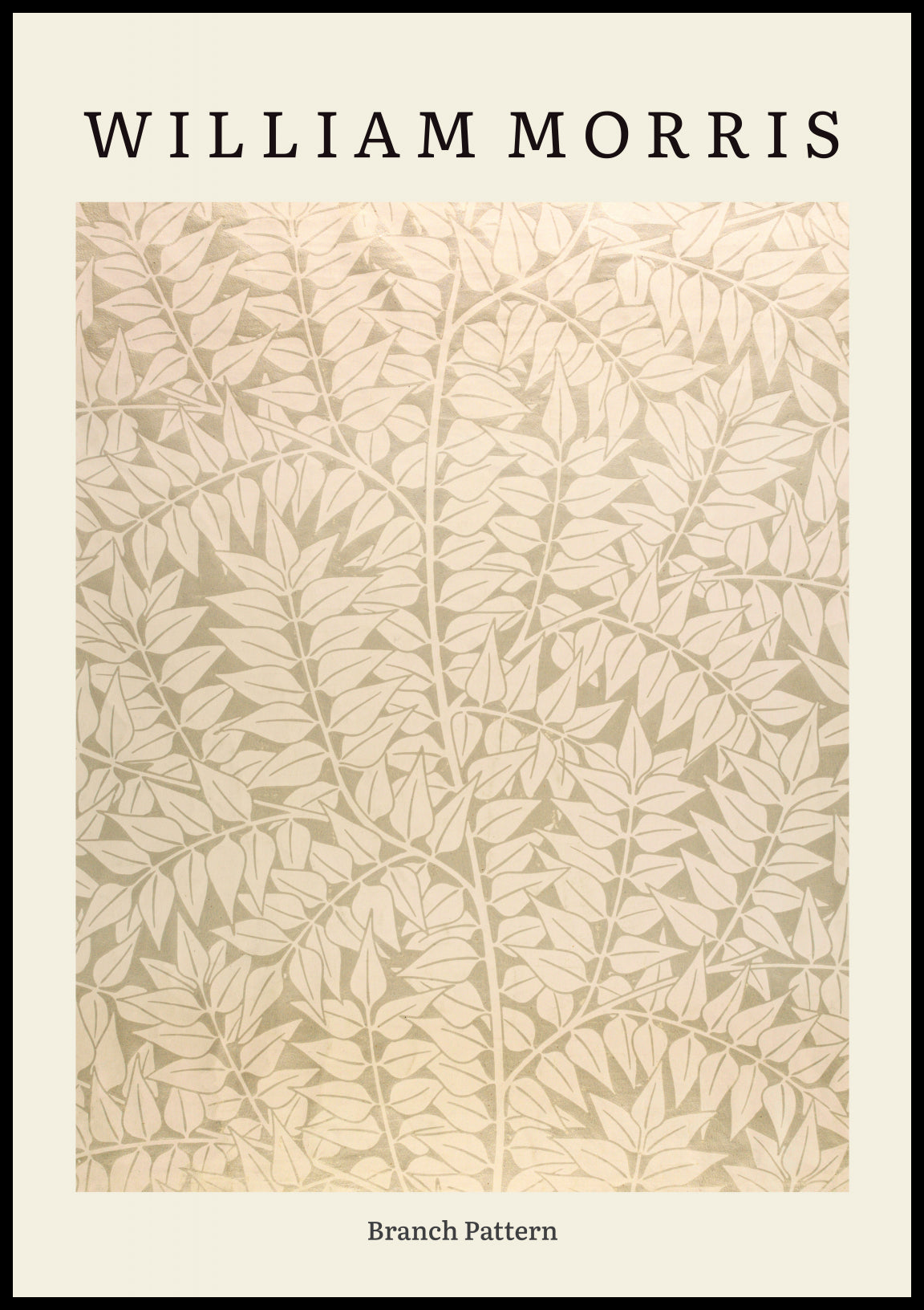 Plakat  Design Branch Pattern, Morris Vintage do Salonu