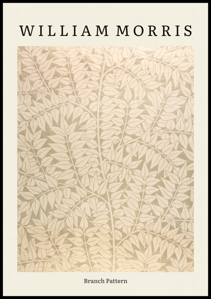 Plakat  Design Branch Pattern, Morris Vintage do Salonu