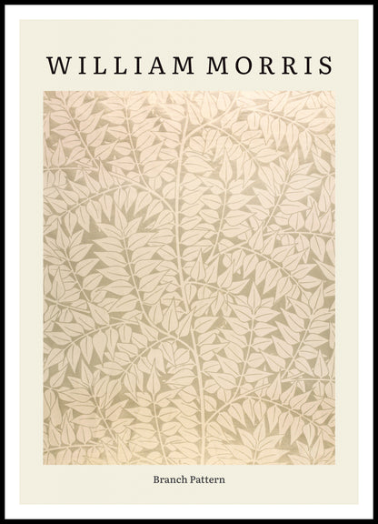 Plakat  Design Branch Pattern, Morris Vintage do Salonu