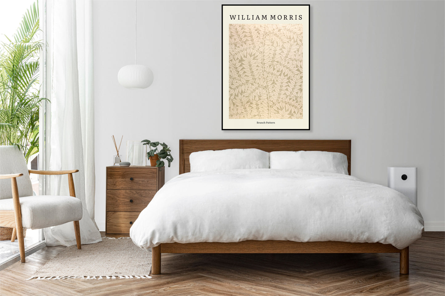 Plakat  Design Branch Pattern, Morris Vintage do Salonu