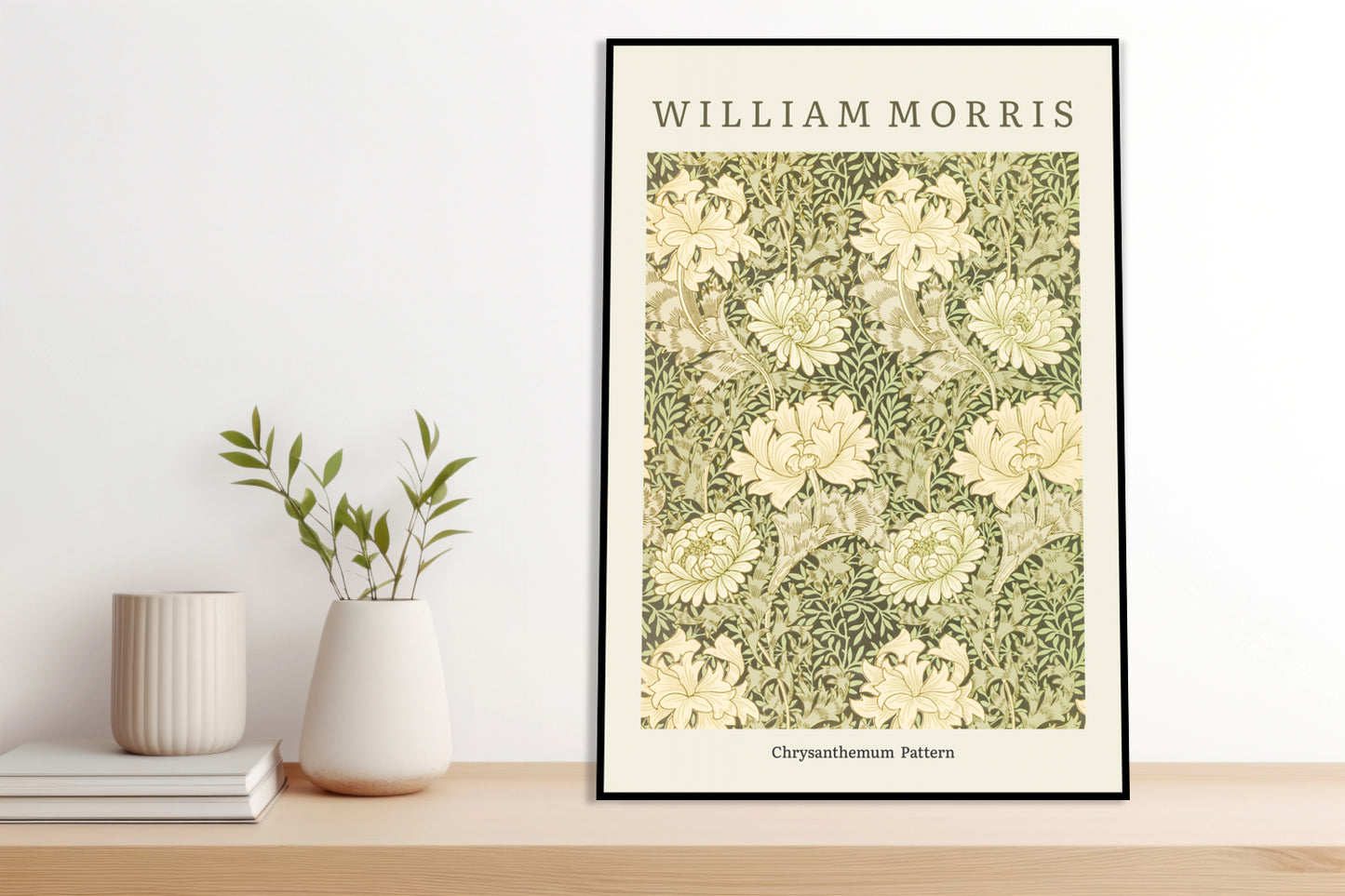 Obraz  Design Chrysanthemum Pattern, Morris Vintage do Salonu