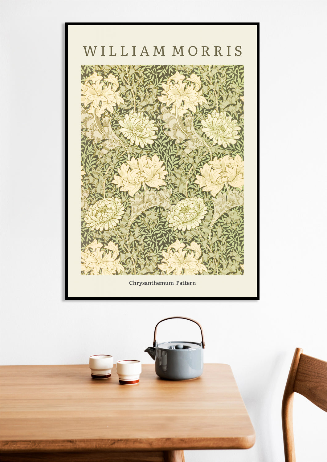 Obraz  Design Chrysanthemum Pattern, Morris Vintage do Salonu