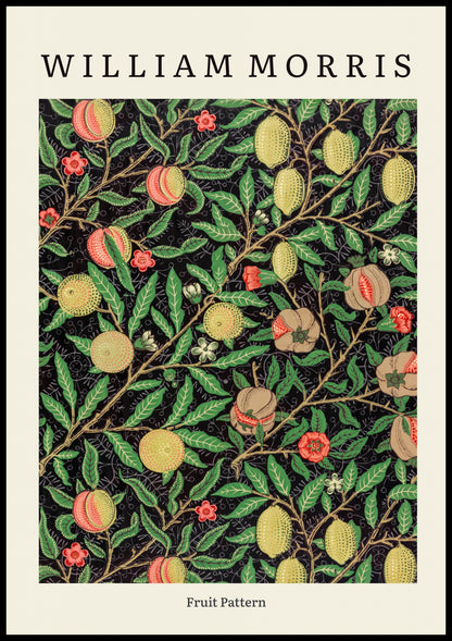 Plakat  Design Fruit Pattern, Morris Vintage do Salonu