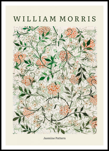 Plakat  Design Jasmine Pattern, Morris Vintage do Salonu