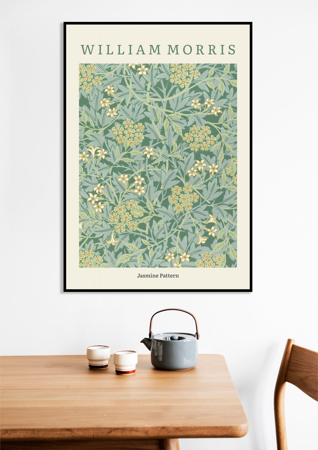 Obraz  Design Jasmine Pattern 2, Morris Vintage do Salonu