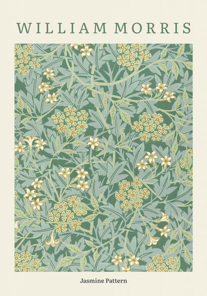 Plakat  Design Jasmine Pattern 2, Morris Vintage do Salonu