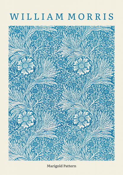 Plakat  Design Marigold Pattern, Morris Vintage do Salonu