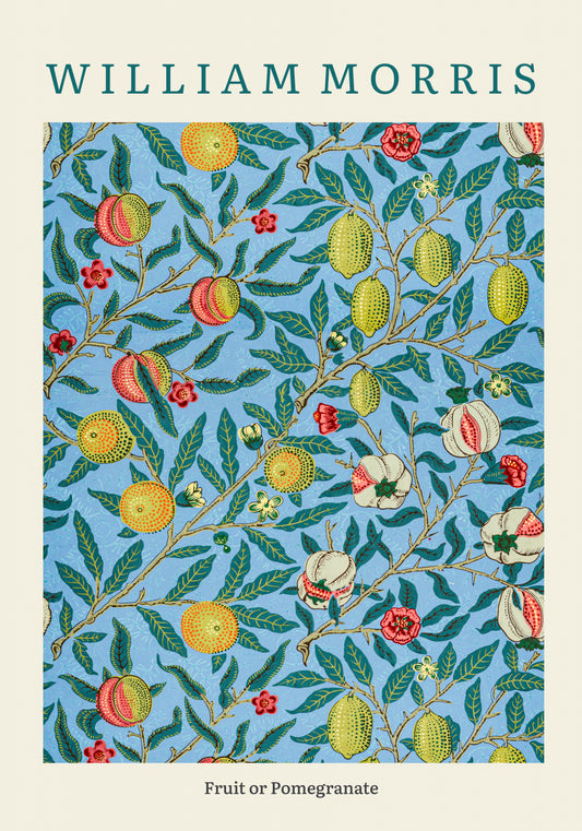 Plakat  Desing Pomegranate, Morris Vintage do Salonu