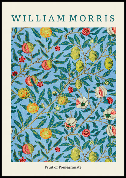 Plakat  Desing Pomegranate, Morris Vintage do Salonu