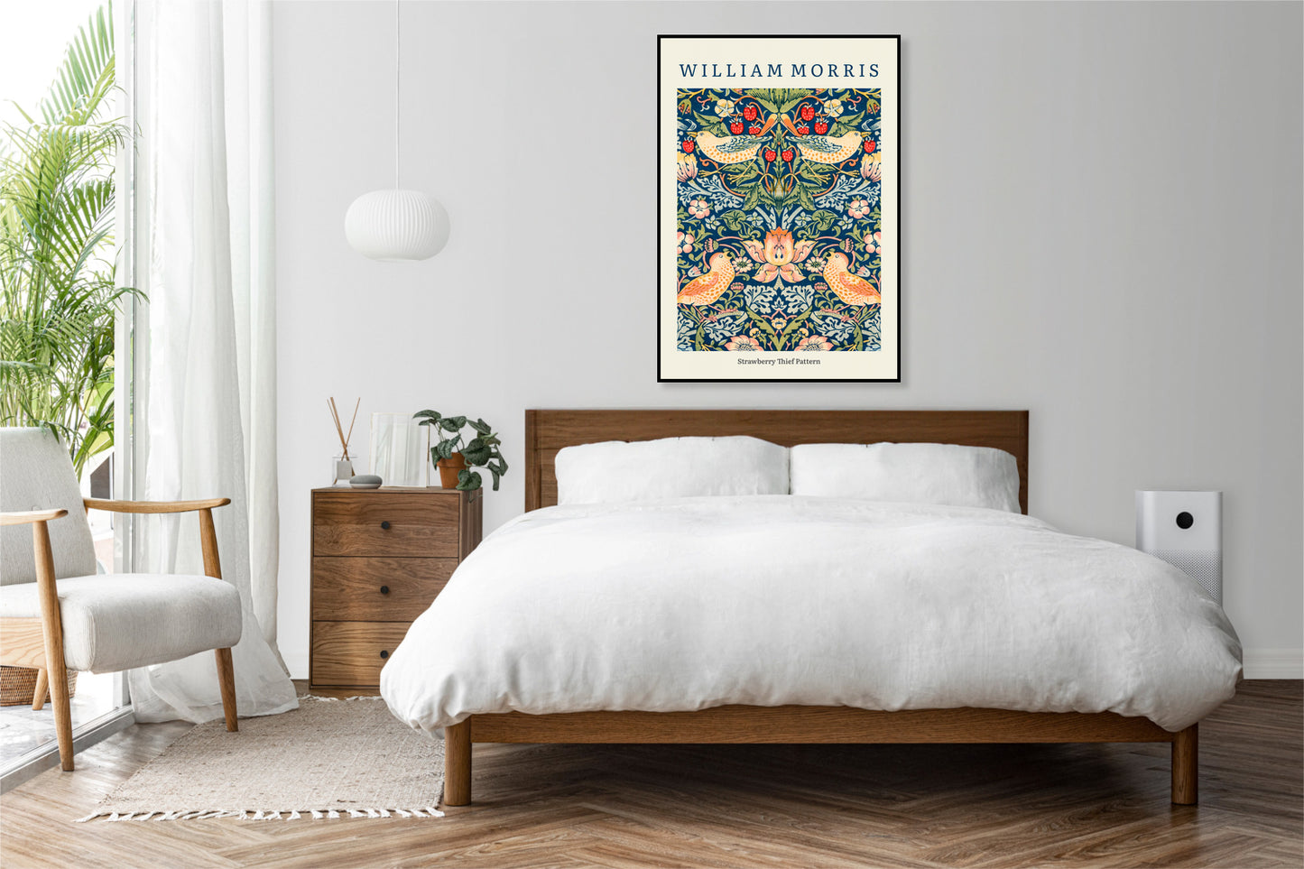 Obraz  Design Strawberry Thief, Morris Vintage do Salonu