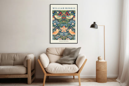 Obraz  Design Strawberry Thief, Morris Vintage do Salonu
