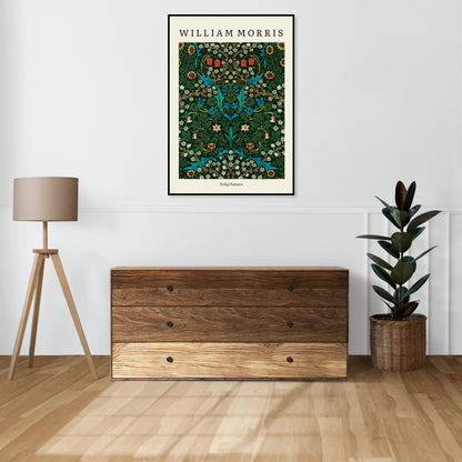 Obraz  Design Tulip Pattern, Morris Vintage do Salonu