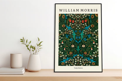 Obraz  Design Tulip Pattern, Morris Vintage do Salonu