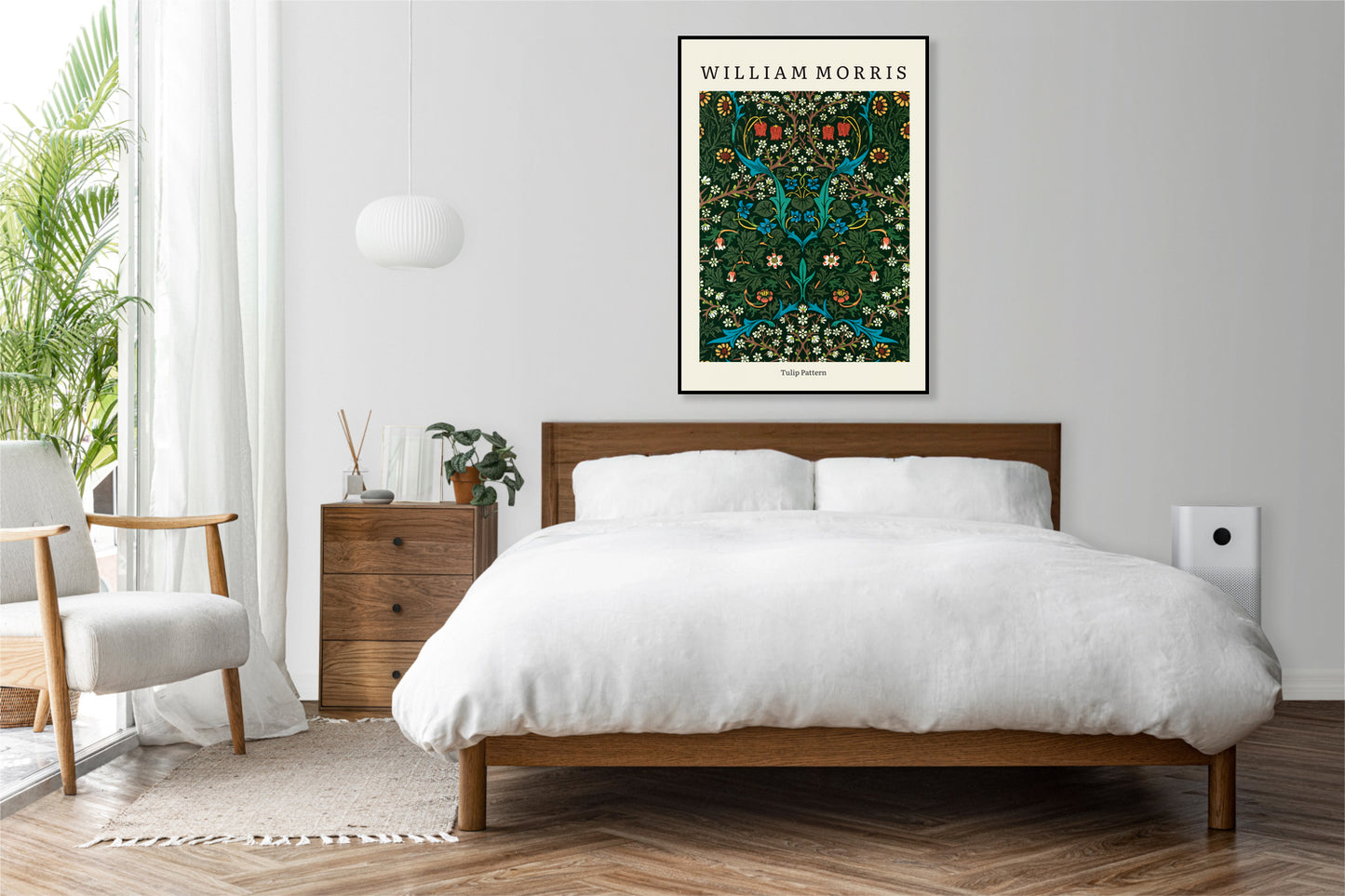 Obraz  Design Tulip Pattern, Morris Vintage do Salonu