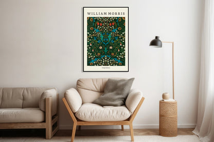 Obraz  Design Tulip Pattern, Morris Vintage do Salonu